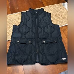 Women’s Quilted Puffer Vest - Black